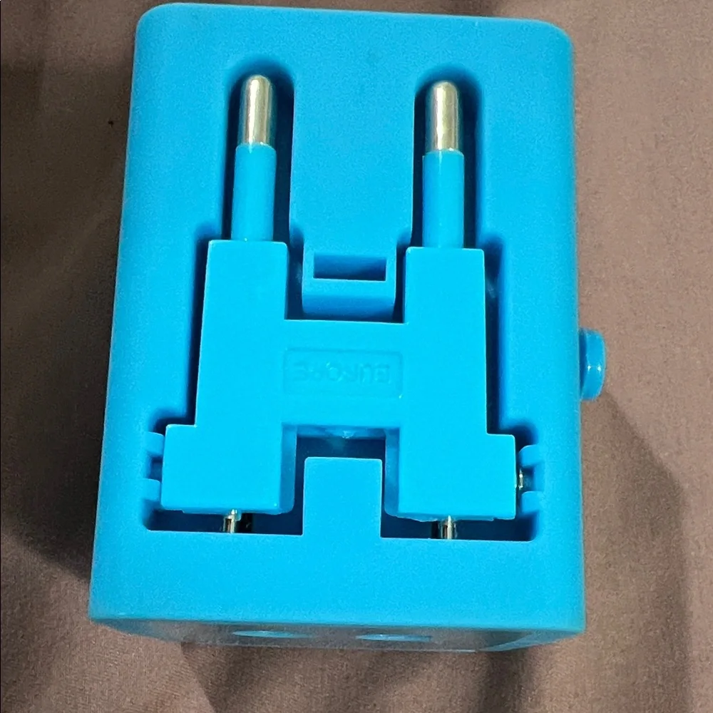 KLM Blue Travel Adapter